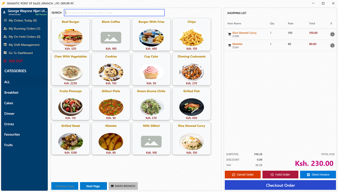 Logotip Semantic POS